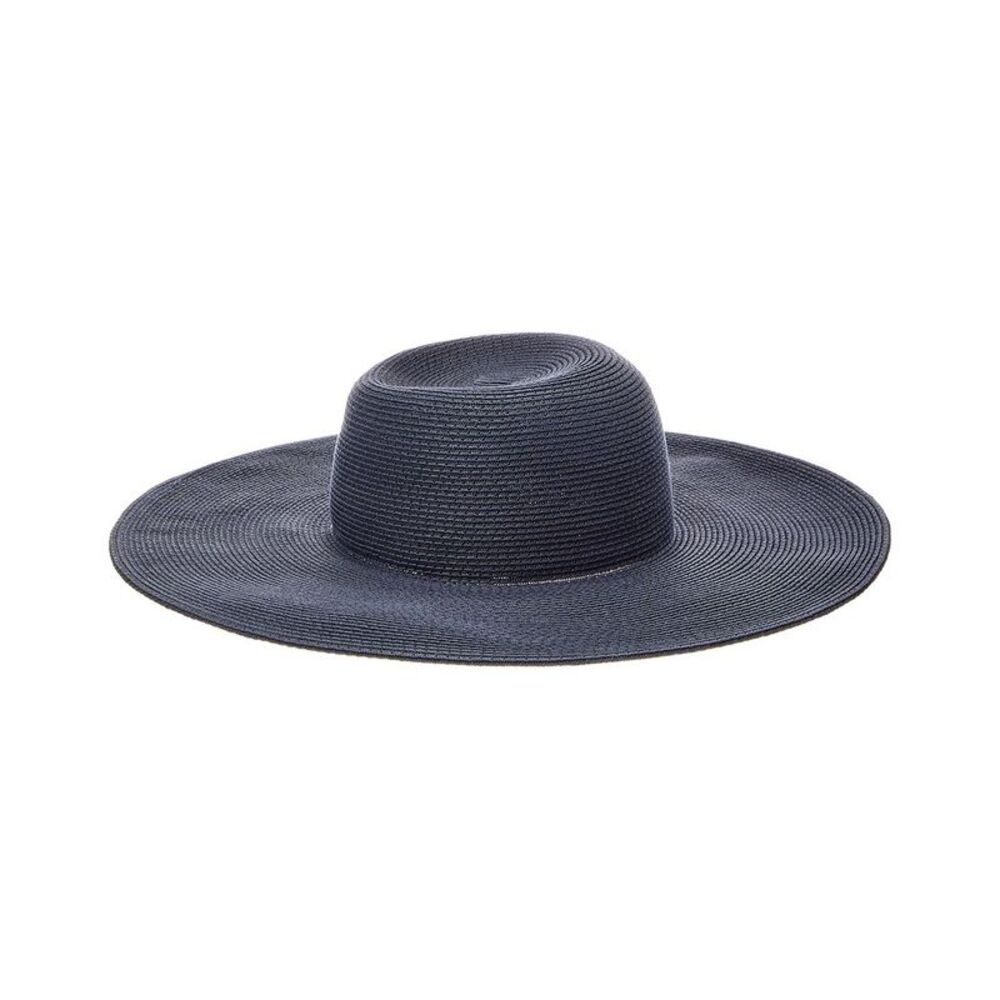 Bruno Magli Packable Floppy Brim Sun Hat, Blue